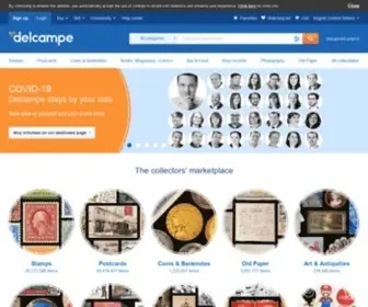 Delcampe.net(Acheter et vendre ses objets de collection) Screenshot