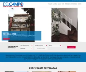 Delcamponet.com.ar(Del Campo Inmobiliaria Constructora) Screenshot