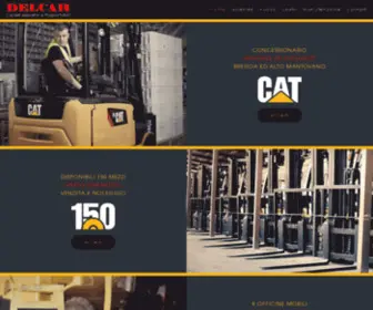 Delcar.net(Carrelli elevatori e trasportatori) Screenshot