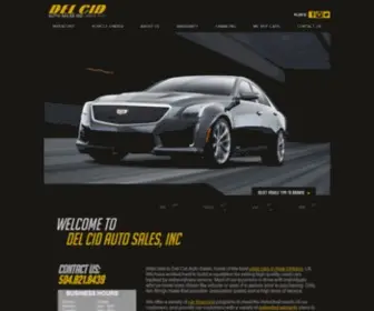 Delcidauto.com(Del Cid Auto Sales) Screenshot