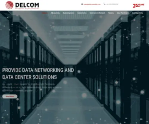 Delcomindia.com(Delcom India) Screenshot