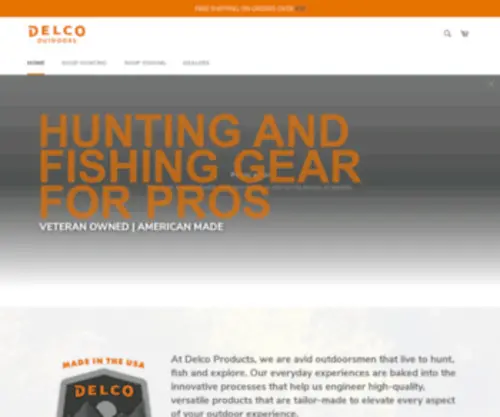 Delcoproducts.com(Delco Products) Screenshot