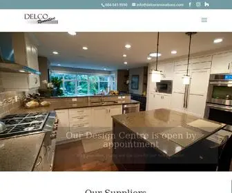 Delcorenovations.com(Delco Renovations) Screenshot