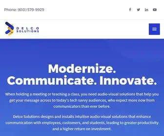 Delcosolutions.com(Delco Solutions) Screenshot