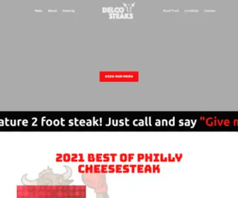 Delcosteaks.com(Delco Steaks) Screenshot