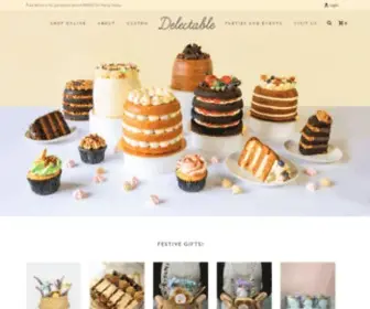 Delectable.com.my(Cake Delivery Kuala Lumpur) Screenshot