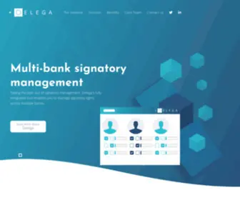 Delega-Banks.com(Multi-bank signatory management) Screenshot