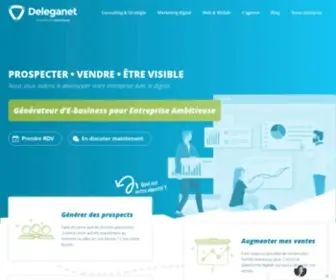 Deleganet.com(Génératrice d'E) Screenshot