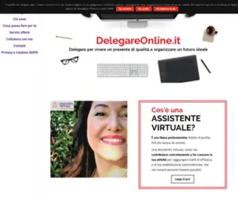 Delegareonline.it(Michela Rimessi Assistente Virtuale) Screenshot
