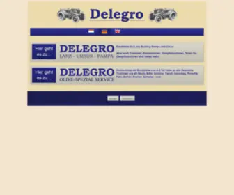 Delegro.nl(Startseite) Screenshot