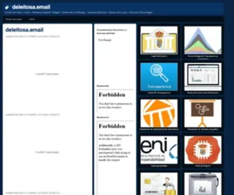 Deleitosa.email(Web) Screenshot