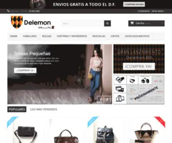 Delemon.mx(Bolsas y Aartículos de Piel) Screenshot