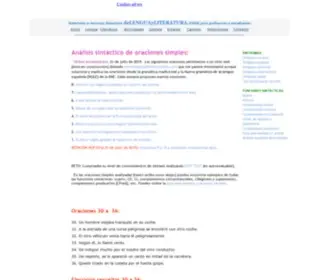 Delenguayliteratura.com(1a6) Screenshot