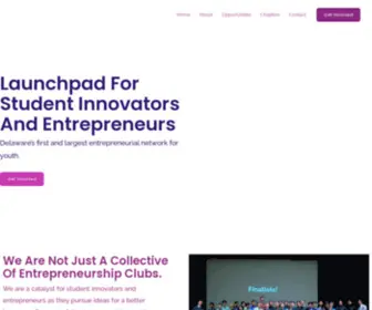 Delentrepreneurship.com(The DEL Entrepreneurship official website to build awareness on entrepreneurship) Screenshot