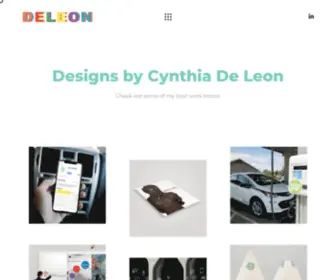 Deleondesign.io(Designs by Cynthia) Screenshot