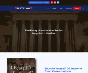 Deletelawz.com(Delete Lawz) Screenshot