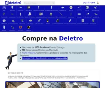 Deletrodistribuidora.com.br(Deletro) Screenshot