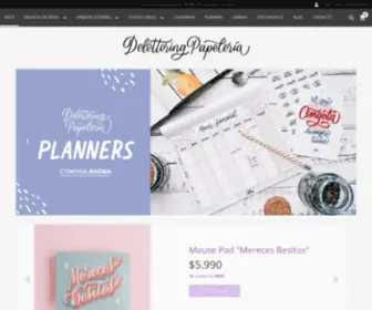 Deletteringpapeleria.com(Papelería) Screenshot