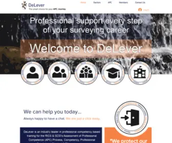 Delever.com(APC training and development) Screenshot