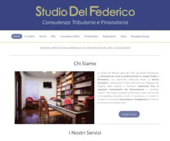 Delfederico.it(Studio Del Federico) Screenshot