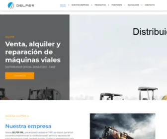 Delfersrl.com(Cargadoras en Mendoza con DELFER SRL) Screenshot