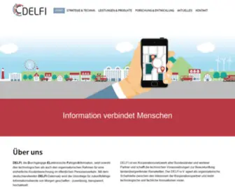 Delfi.de(DELFI e.V) Screenshot