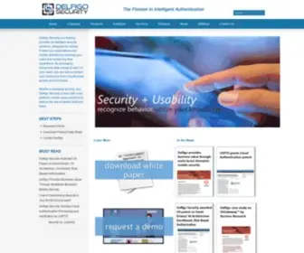 Delfigosecurity.com(Strong Authentication Solutions) Screenshot