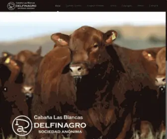 Delfinagro.net(Raza Angus) Screenshot