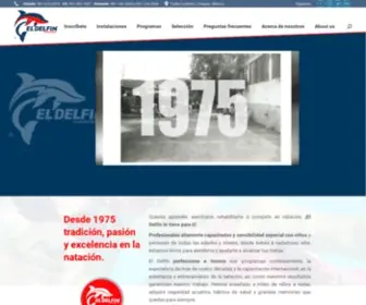 Delfinchiapas.com.mx(Club deportivo El Delfín) Screenshot