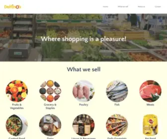 Delfinos.in(Goa's most loved Supermarket) Screenshot
