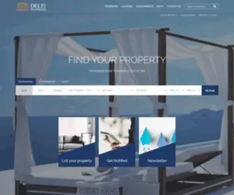 Delfiproperties.com.cy(Delfi Properties) Screenshot