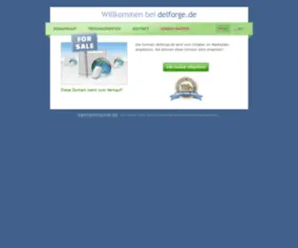 Delforge.de(Steht zum Verkauf) Screenshot