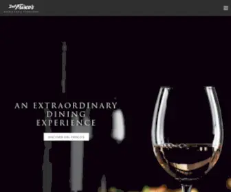 Delfriscos.com(Del Frisco's Double Eagle Steakhouse) Screenshot