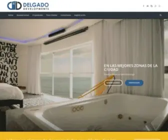 Delgadodevelopments.com(Welcome) Screenshot