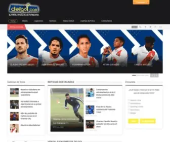 Delgol.com(El Portal oficial de los futbolistas) Screenshot