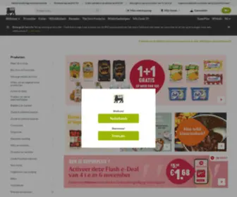 Delhaize.eu(Online je boodschappen doen op) Screenshot