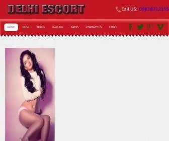 Delhi-Escort.com(Trustted Delhi Escorts) Screenshot