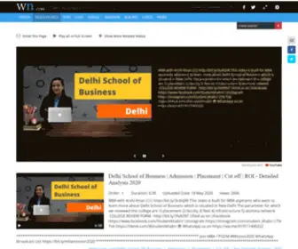 Delhibusinessschool.com(Delhi Business School) Screenshot