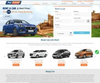 Delhicar.in(Pal car rental services) Screenshot