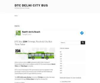 Delhicitybus.in(DTC Delhi City Bus) Screenshot