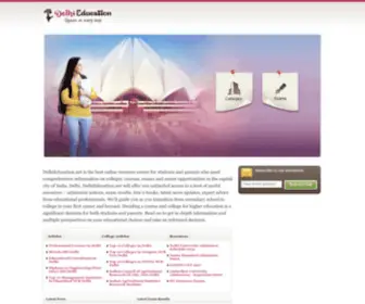 Delhieducation.net(Delhi Education.net) Screenshot