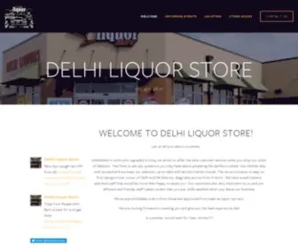 Delhiliquor.com(DELHI LIQUOR STORE) Screenshot