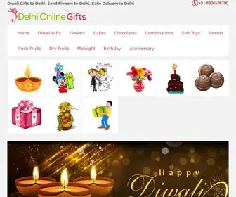 Delhionlinegifts.com(Send Gifts to Delhi) Screenshot