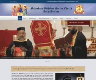 DelhiorthodoxDiocese.com(Malankara Orthodox Syrian Church) Screenshot