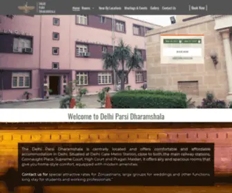 Delhiparsidharamshala.com(Delhi Parsi Dharamshala) Screenshot