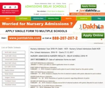 Delhischooladmissions.in(Nursery Admission Delhi StartsNursery Admission) Screenshot