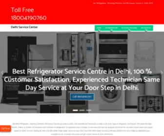 Delhiservicecenters.in(Get Refrigerator) Screenshot