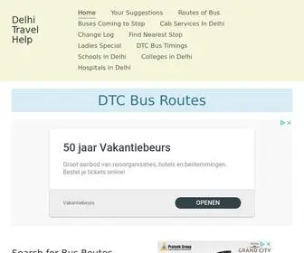 Delhitravelhelp.in(DTC Bus Routes) Screenshot