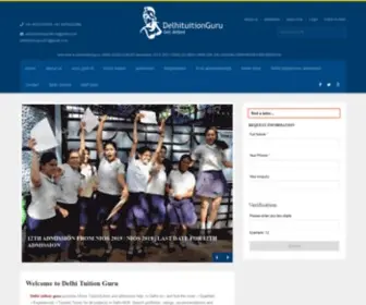 Delhituitionguru.com(Delhi Tuition Guru) Screenshot