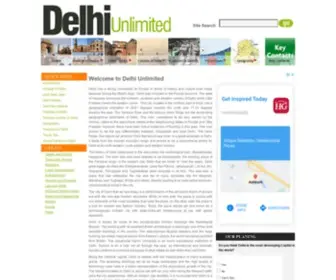 Delhiunlimited.com(Delhi Meri Jaan) Screenshot